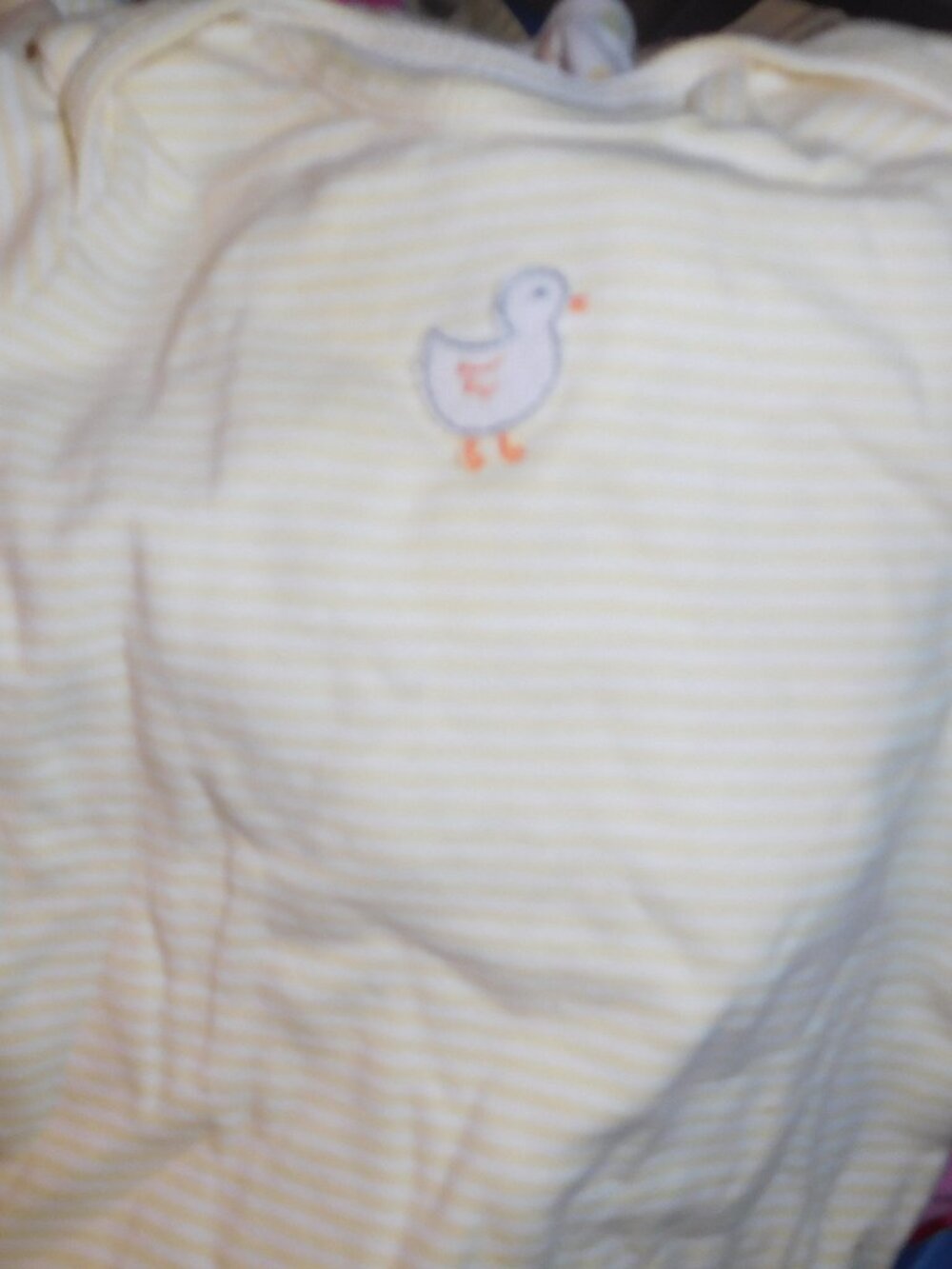 2- Yellow Infant Gowns (0-3 mos)